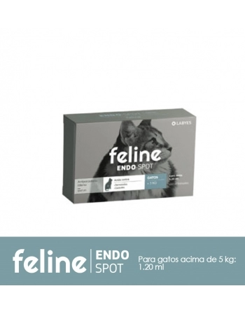 LBY FELINE ENDOSPOT 1,20 ML (+5KG)