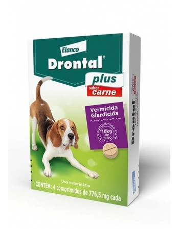 DRONTAL PLUS (CAES ATE 10KG)C/ 4 COMP