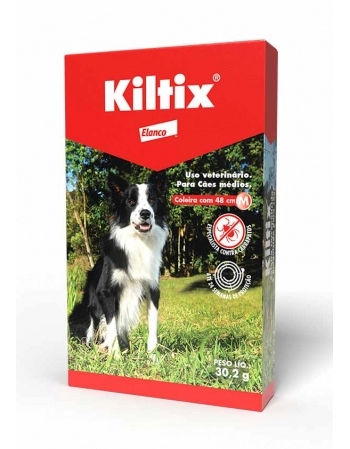 KILTIX COLEIRA M 48CM (9,1 A 22,5KG) C/ 1UN