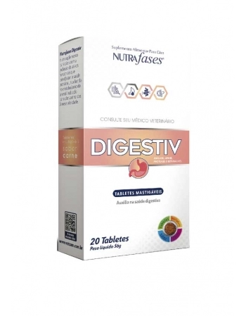 VTZ NUTRAFASES DIGESTIV 20 TABLETES
