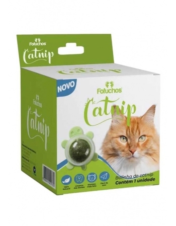 VTZ FOFUCHOS CAT NIP BOLA C/ ADESIVO