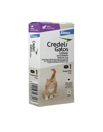 Credeli tab 225mg c/3comp 5,5a11kg - Elanco - Antipulga e