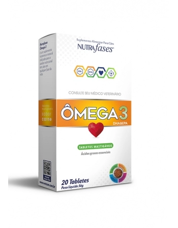 VTZ NUTRAFASES OMEGA 3 20 TABLETES