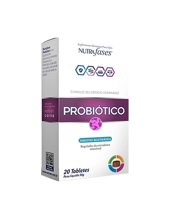 VTZ NUTRAFASES PROBIOTICO 20 TABLETES