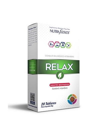 VTZ NUTRAFASES RELAX 20 TABLETES
