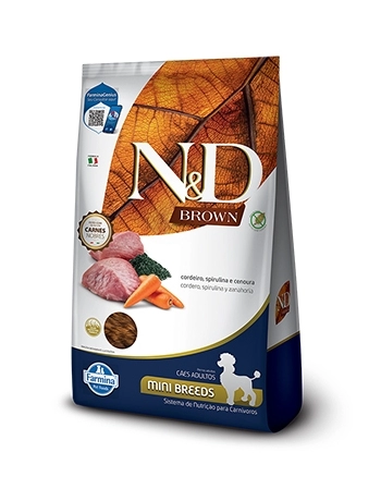 ND BROWN CANINE CORDEIRO ADULTO MINI 2KG