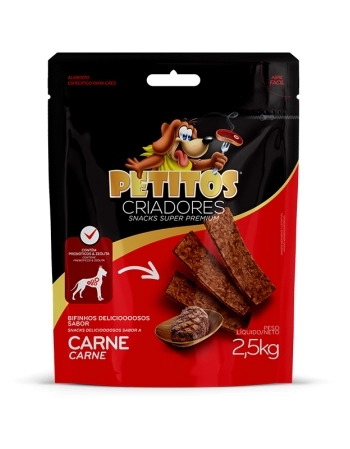 PETITOS BIFINHO DE CARNE 2,5KG