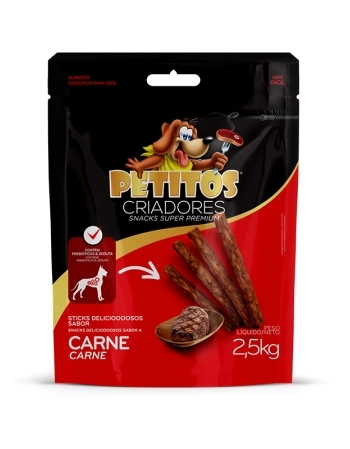 PETITOS PALITO DE CARNE 2,5KG