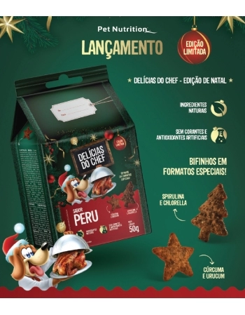 PETITOS SNACKS DELICIDAS DO CHEF NATAL 50G