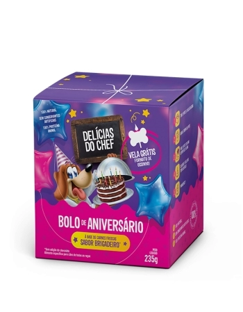PETITOS DELICIAS DO CHEF BOLO DE ANIVERSARIO BRIGADEIRO 235G