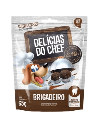 PETITOS DISPLAY DELICIAS DO CHEF BRIGADEIRO 65G