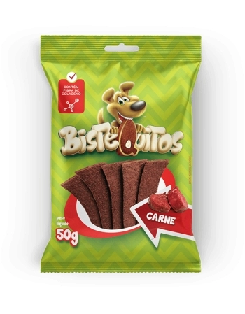 PETITOS BISTEQUITOS BIFINHO DE CARNE 50G