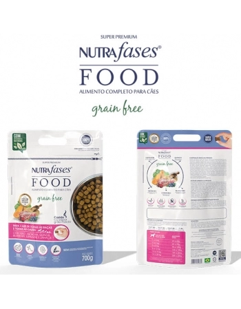 VTZ NUTRAFASES DOG FOOD GRAIN FREE 700G