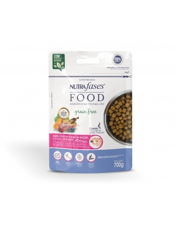 VTZ NUTRAFASES DOG FOOD GRAIN FREE 700G