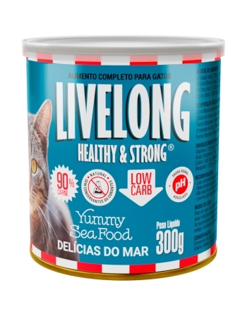 LIVELONG GATOS DELICIAS MAR 300G