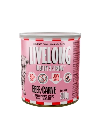 LIVELONG CAES CARNE 300G
