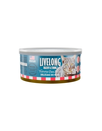 LIVELONG GATOS DELICIAS MAR 150G