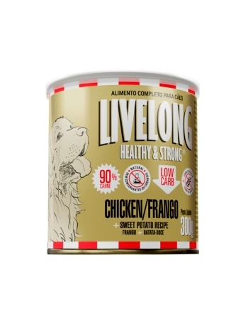 LIVELONG CAES FRANGO 300G