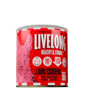 LIVELONG CAES CORDEIRO 300G