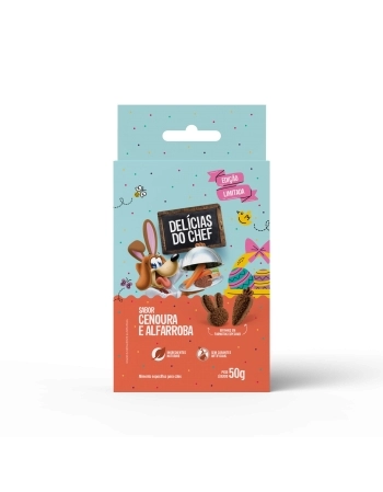 PETITOS DELICIAS DO CHEF SNACKS PASCOA 50G