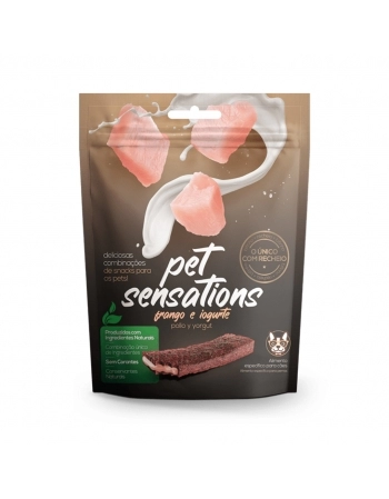 PETITOS PET SENSATIONS BIFINHO FRANGO E IOGURTE 65G