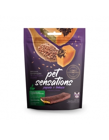 PETITOS PET SENSATIONS BIFINHO PAPAIA E LINHAÇA 65G