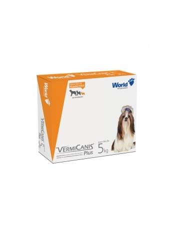VERMICANIS PLUS 400 MG CARTUCHO C/ 4 COMP (5KG)