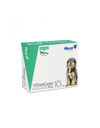 VERMICANIS PLUS 800 MG CARTUCHO C/ 4 COMP (10KG)
