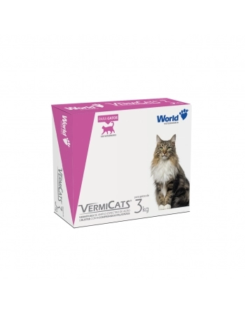 VERMICATS 600 MG CARTUCHO C/ 4 COMP (3KG)