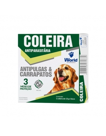 DUGS COLEIRA ANTIPULGAS E CARRAPATOS P/ CAES