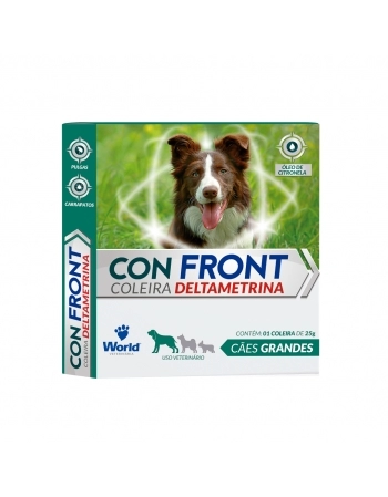CONFRONT DELTAMETRINA 25 G COLEIRA 60 CM (CAES GR)