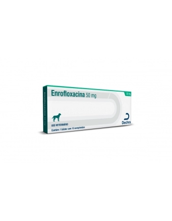DCH ENROFLOXACINA 50 MG 10CP