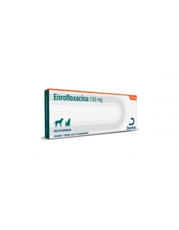 DCH ENROFLOXACINA 150 MG 10CP