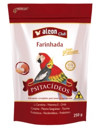 ALCON CLUB FARINHADA PSITACIDEOS 250G
