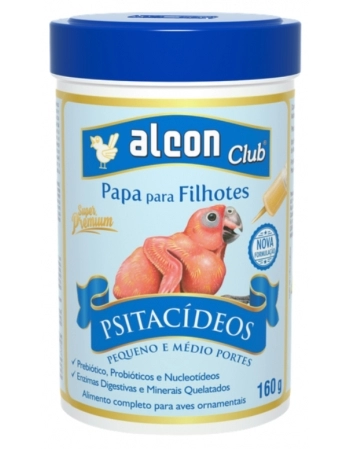 ALCON RACAO CLUB PAPA FILHOTES PSITACIDEOS 160G