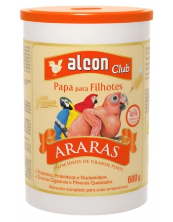 ALCON RACAO CLUB PAPA FILHOTES ARARAS 600G