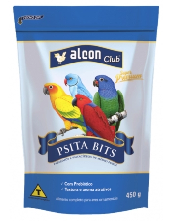 ALCON RACAO ECO CLUB PSITA BITS 450G