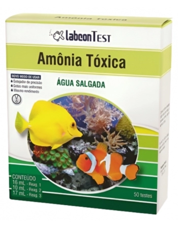 ALCON LABCON TEST AMONIA TOXICA AGUA DOCE