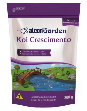ALCON RACAO GARDEN KOI CRESCIMENTO 300G
