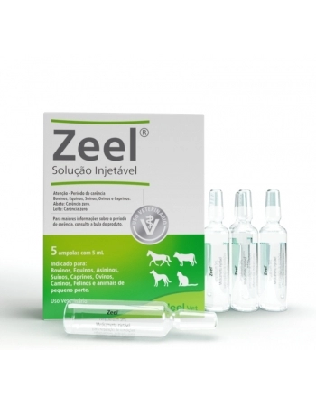 HVT ZEEL INJETAVEL 5 AMPOLAS DE 5 ML
