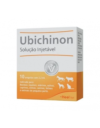 HVT UBICHINON INJETAVEL 10 AMPOLAS DE 2,2 ML