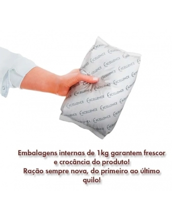 DOG EXCELLENCE HI-PREMIUM ADULTO CORDEIRO E ARROZ 10,1kg