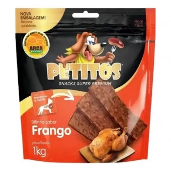 PETITOS BIFINHO DE FRANGO 1KG