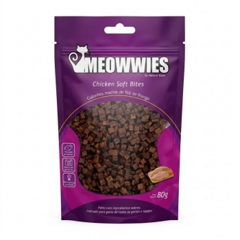 MEOWWIES CHICKEN SOFT BITES 80G