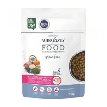 NUTRAFASES DOG FOOD GRAIN FREE 2,5KG