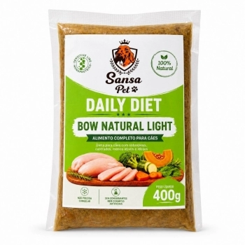 Sansa Pet Daily Diet Light 400g Sachê Alimentação Cães