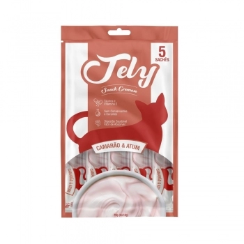 JELY GATOS CAMARAO E ATUM C/ 5X14G