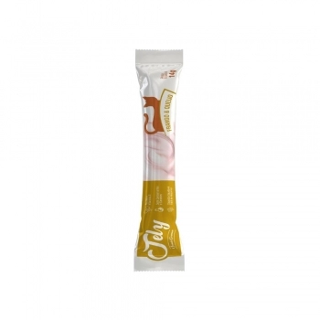 SNACK CREMOSO JELY PARA GATOS FRANGO E QUEIJO KIT 5 SACHÊS DE 14G