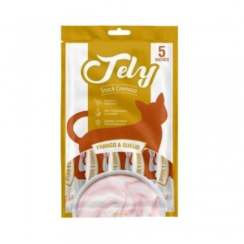 JELY GATOS FRANGO E QUEIJO C/ 5X14G