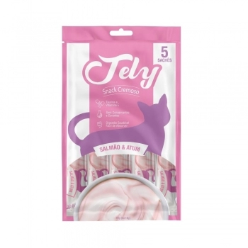 JELY GATOS SALMAO E ATUM C/ 5X14G